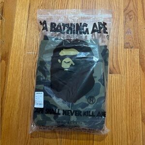 Bape Green Camouflage Hoodie